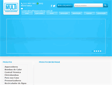 Tablet Screenshot of multiaquecedores.com.br